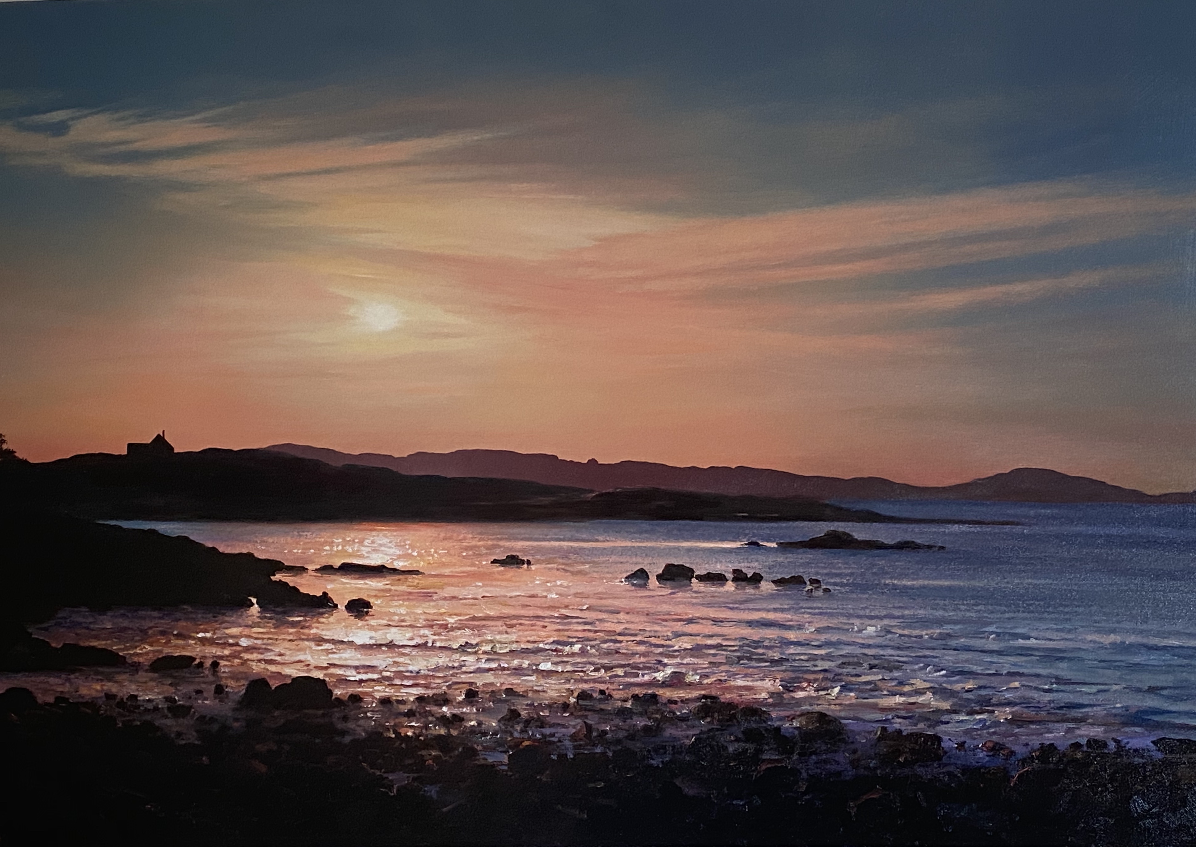 Sunset, Coral Strand, Connemara by Eileen Meagher