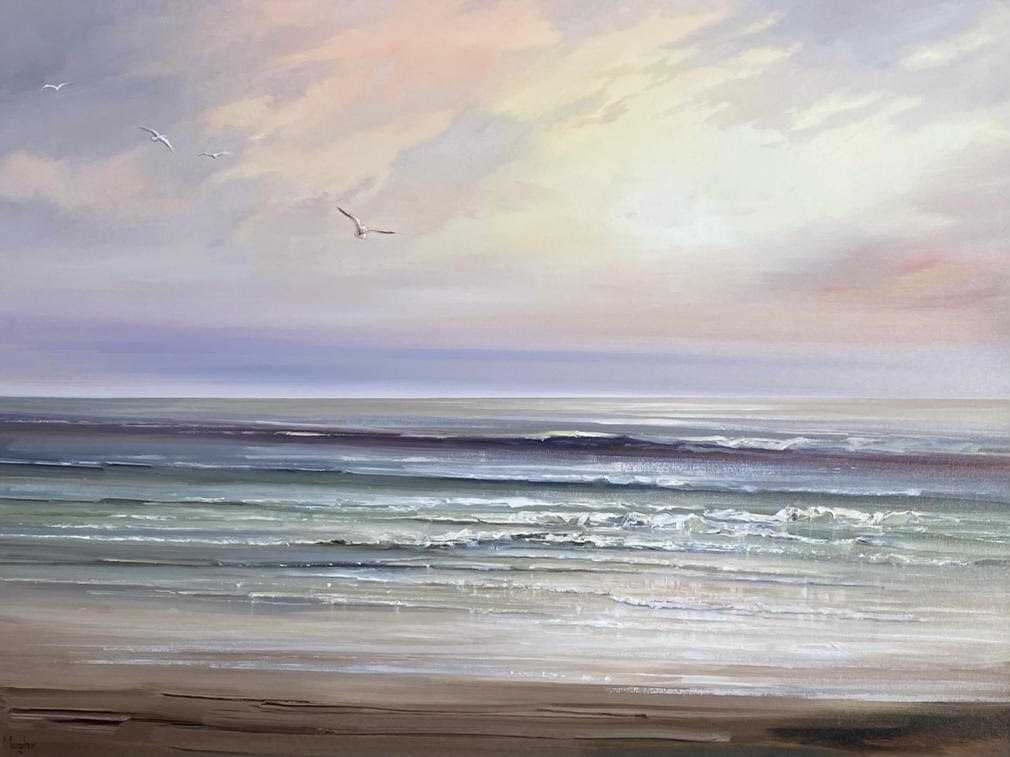 Evening Tide, Wild Atlantic, Connemara by Eileen Meagher