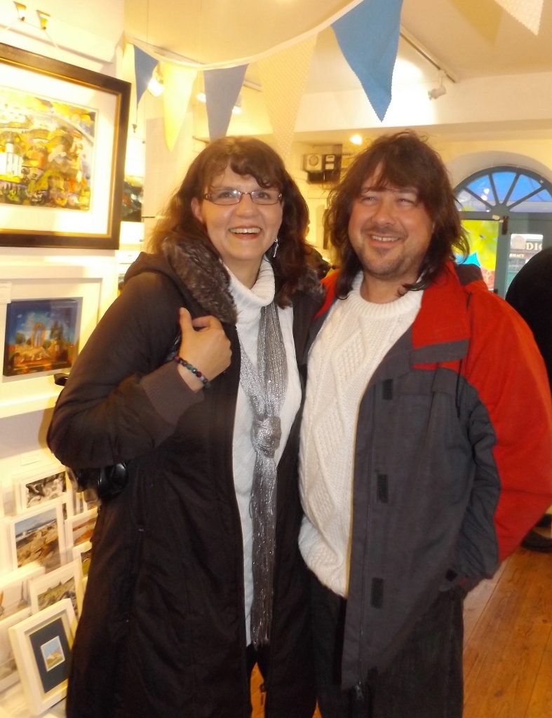 Timea Varga and Peter Huszti