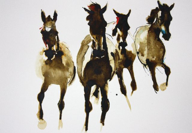 Horses by Debi O'Hehir