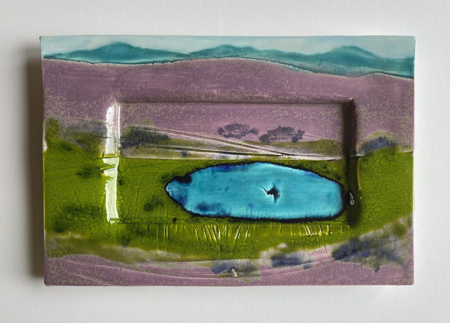 Turquoise Lake by Deborah Watkins
