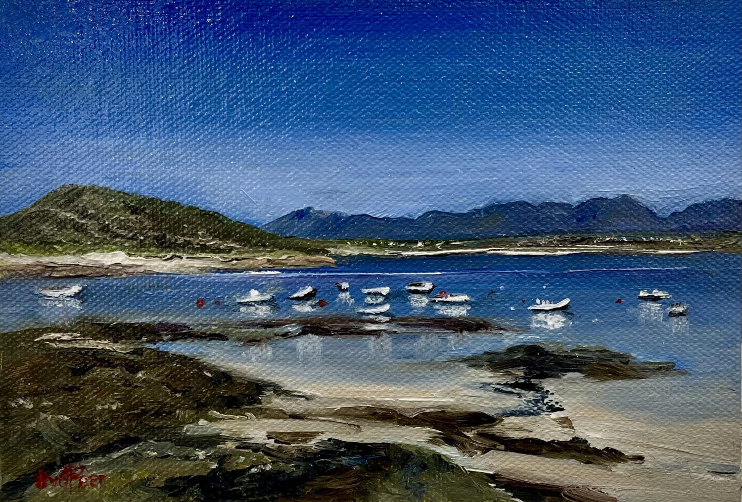 Bunowen Bay by Olly van der Flier