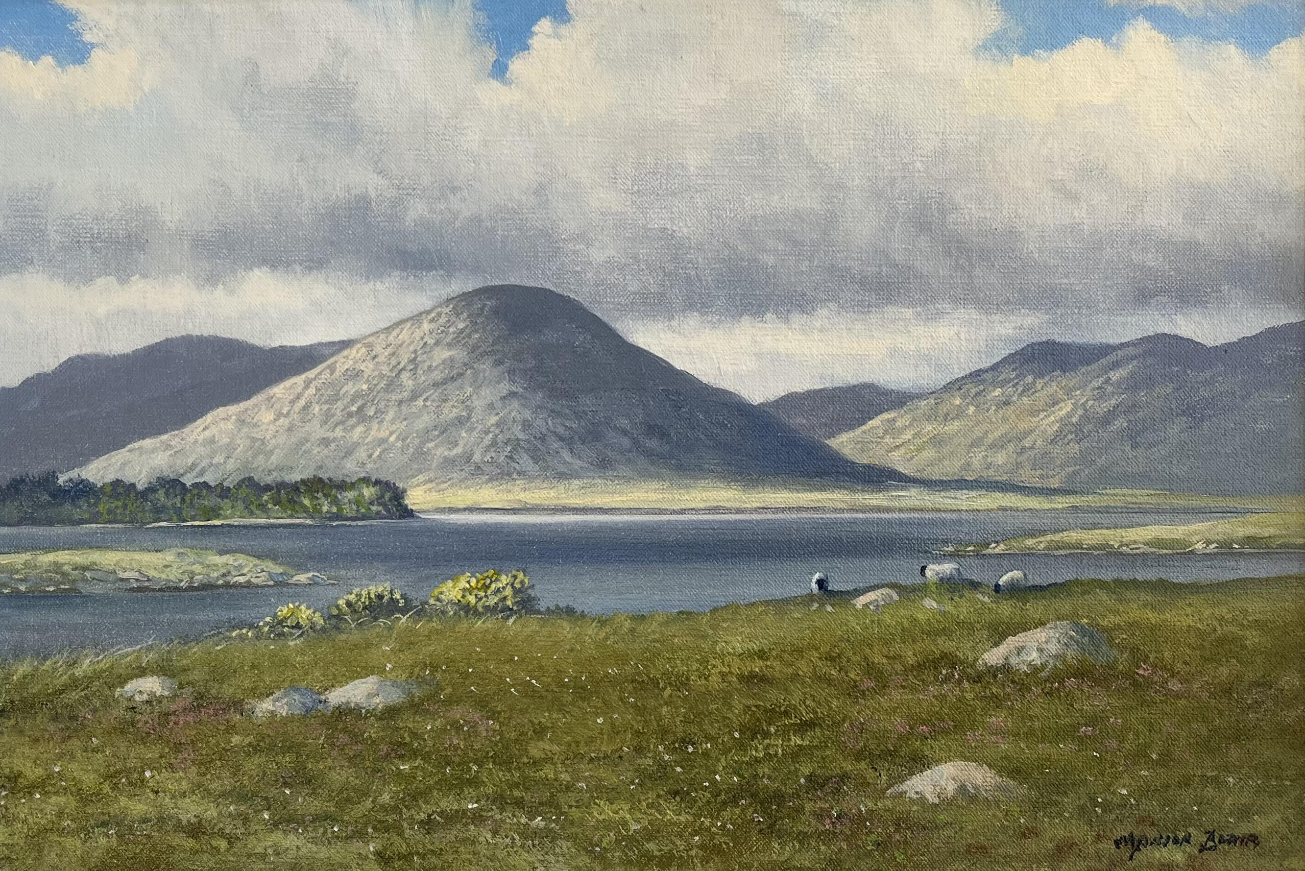 Landscape near Maam Cross by Manson Blair