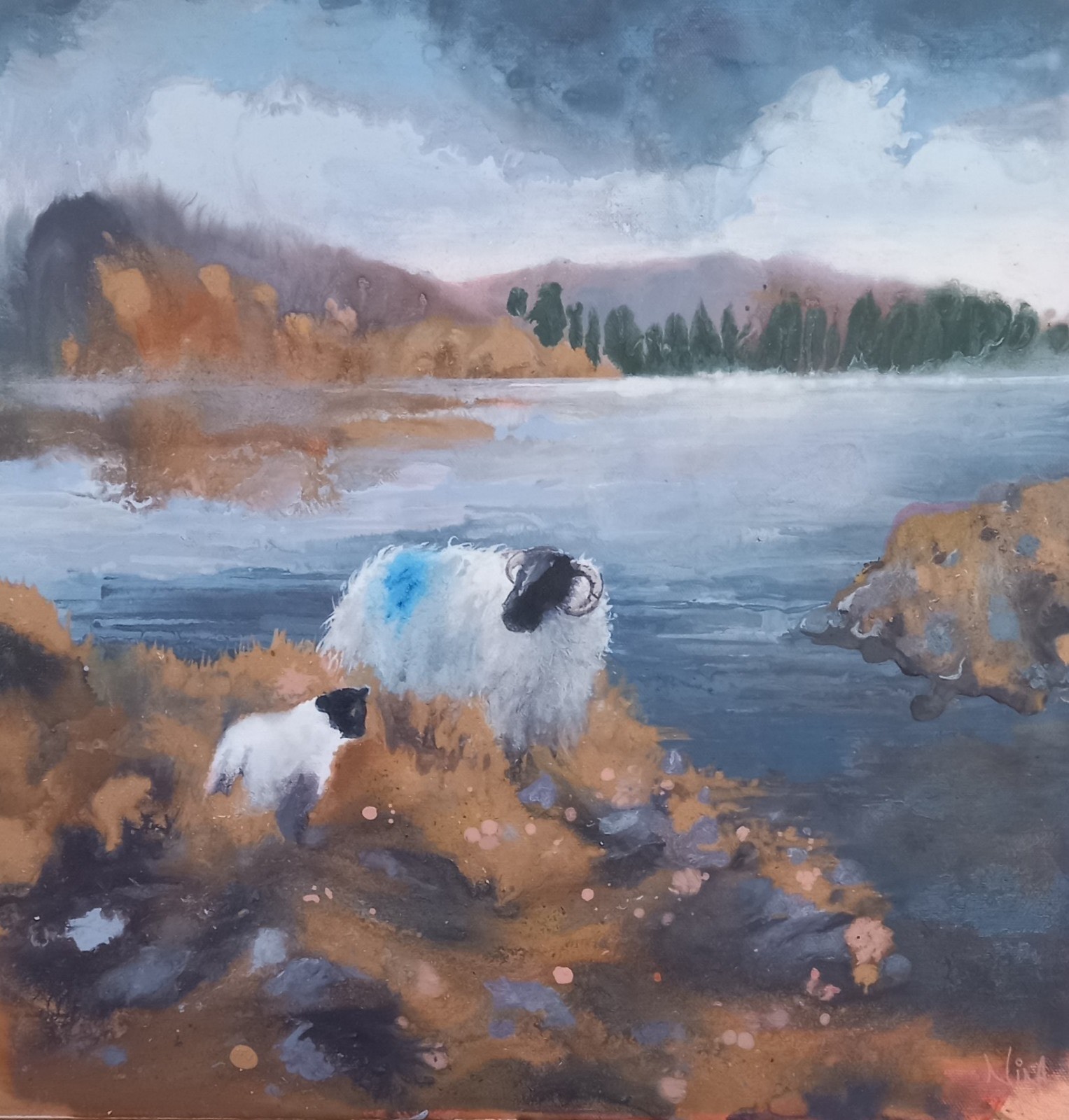 In the Quiet by the Lake, Ballinahinch by Nina Patterson