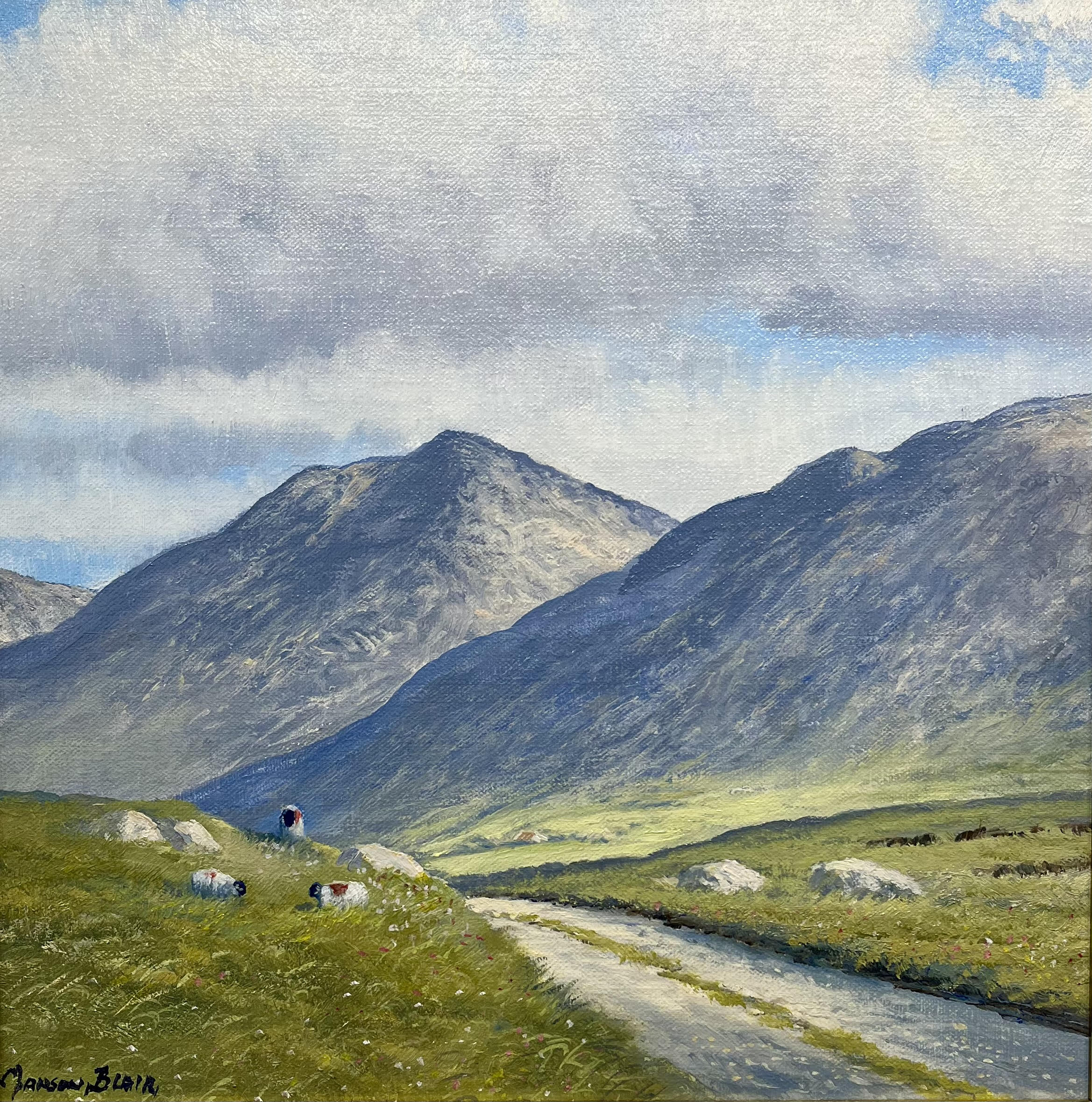 Ballinahinch Connemara by Manson Blair