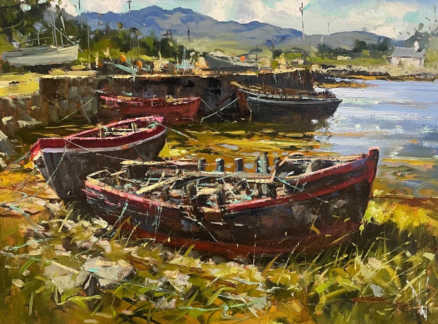 Inishnee Pier by Dave West