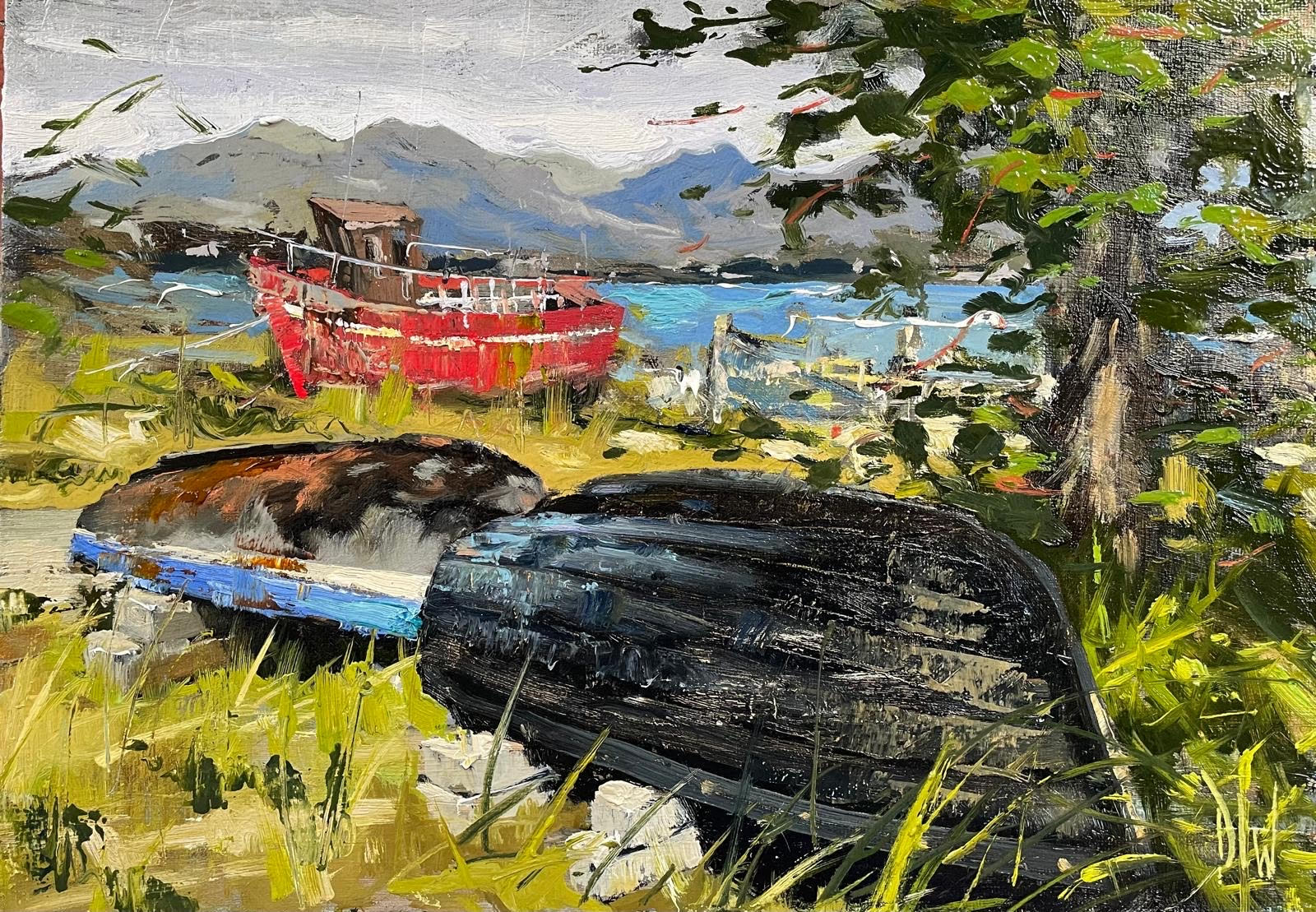 Monastery Pier, Roundstone by Dave West