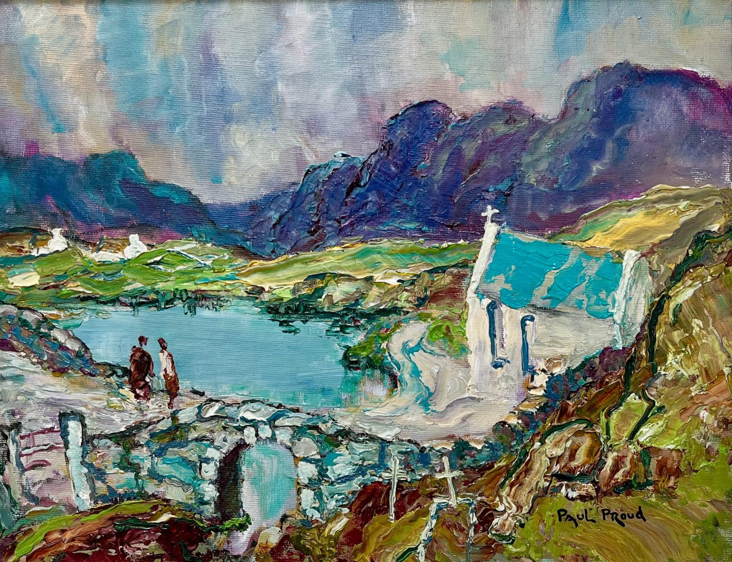 church at Ballinafad by Paul Proud